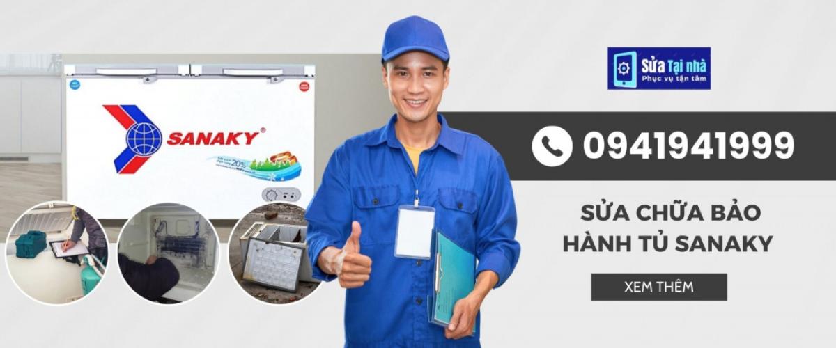 Sửa chữa sau bảo hành tủ Sanaky tại Hà Nội