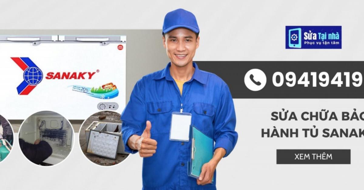 Sửa chữa sau bảo hành tủ Sanaky tại Hà Nội