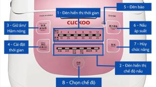 Các chế độ nấu của nồi cơm điện Cuckoo có gì đặc biệt?