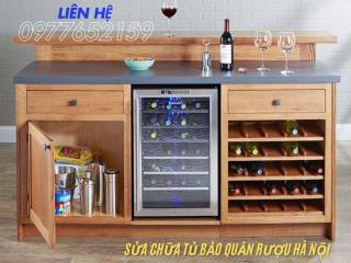 Sửa chữa tủ bảo quản rượu vang sau bảo hành tại Hà Nội