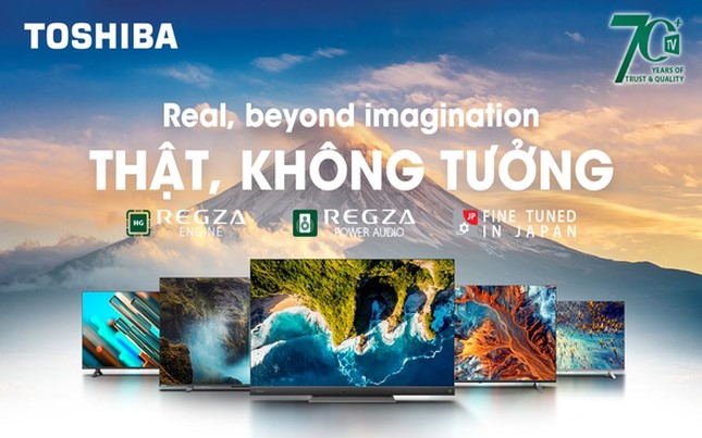 Thế hệ tivi Toshiba mới