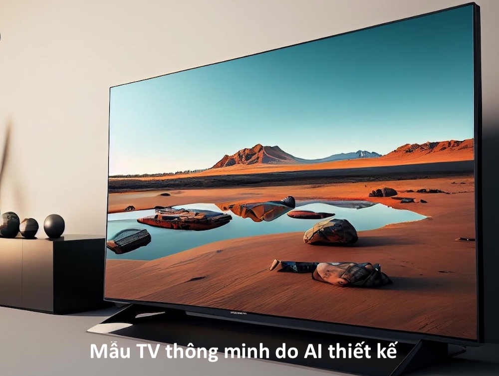 Mẫu TV thông minh do AI thiết kế