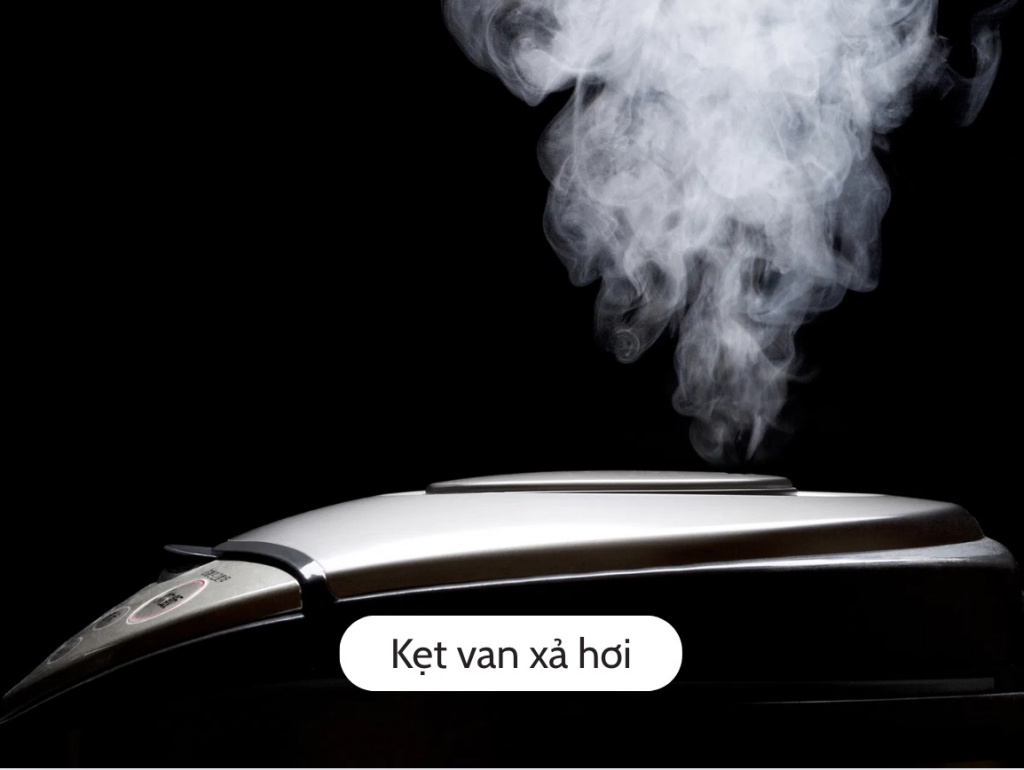 Kẹt van xả hơi