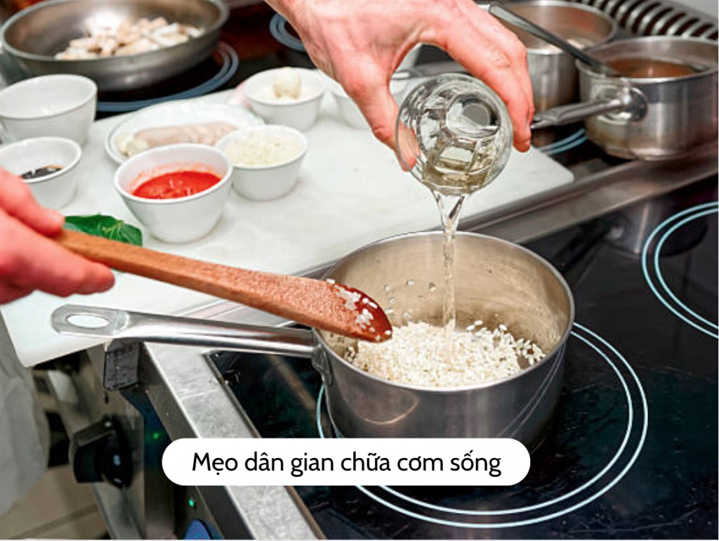 Mẹo dân gian chữa cơm sống