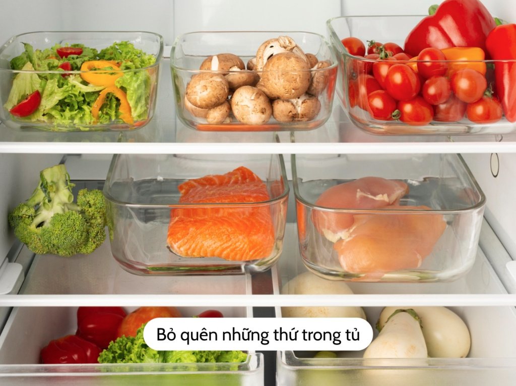 Bỏ quên những thứ trong tủ