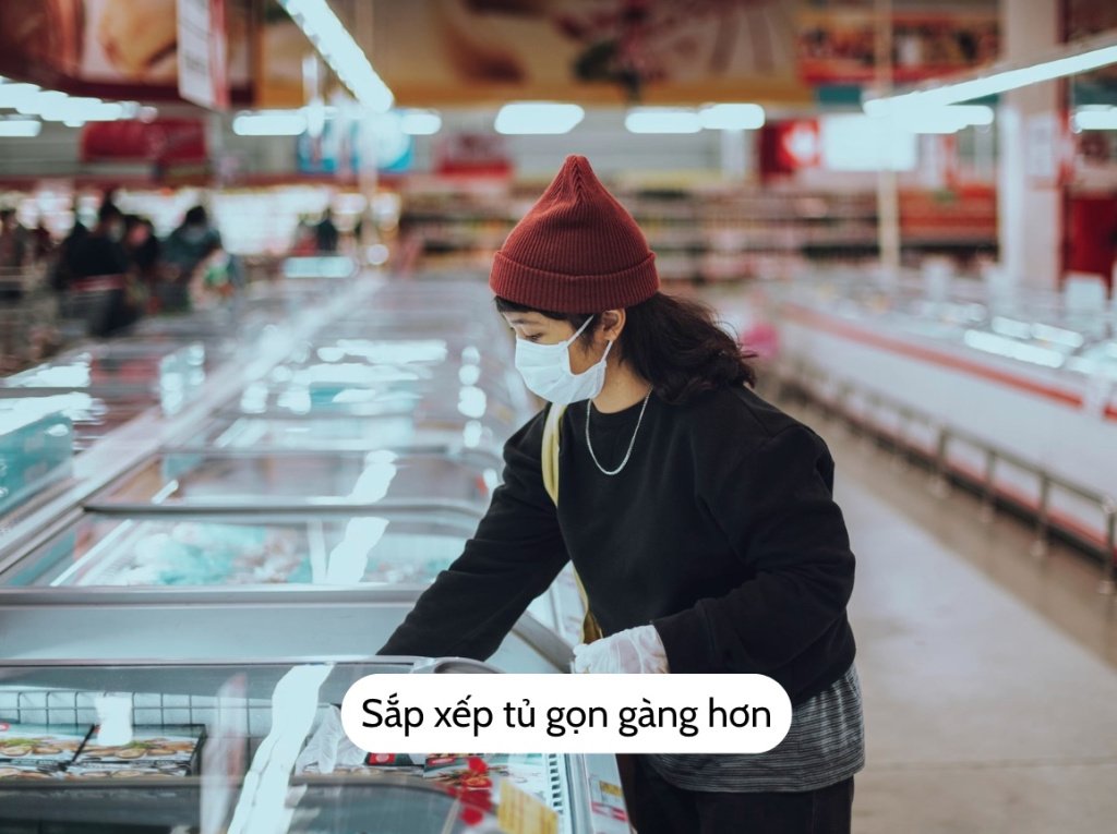 Sắp xếp tủ gọn gàng hơn