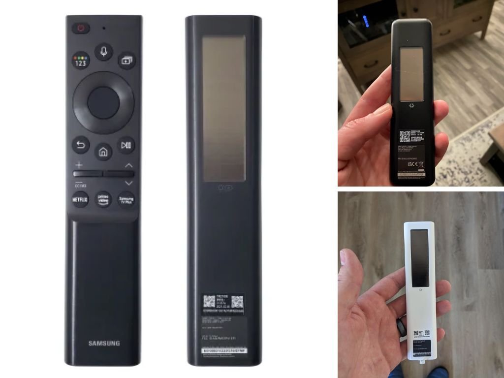Điều khiển Samsung sử dụng pin năng lượng mặt trời