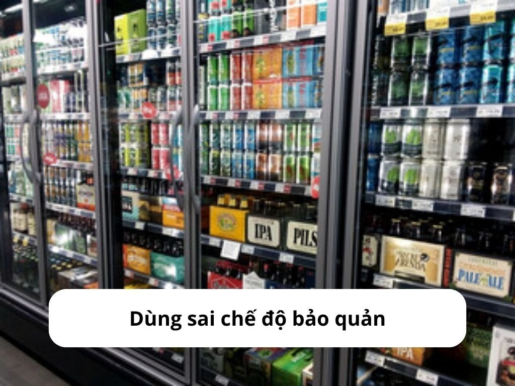 Các chế độ bảo quản cần sử dụng đúng mục đích