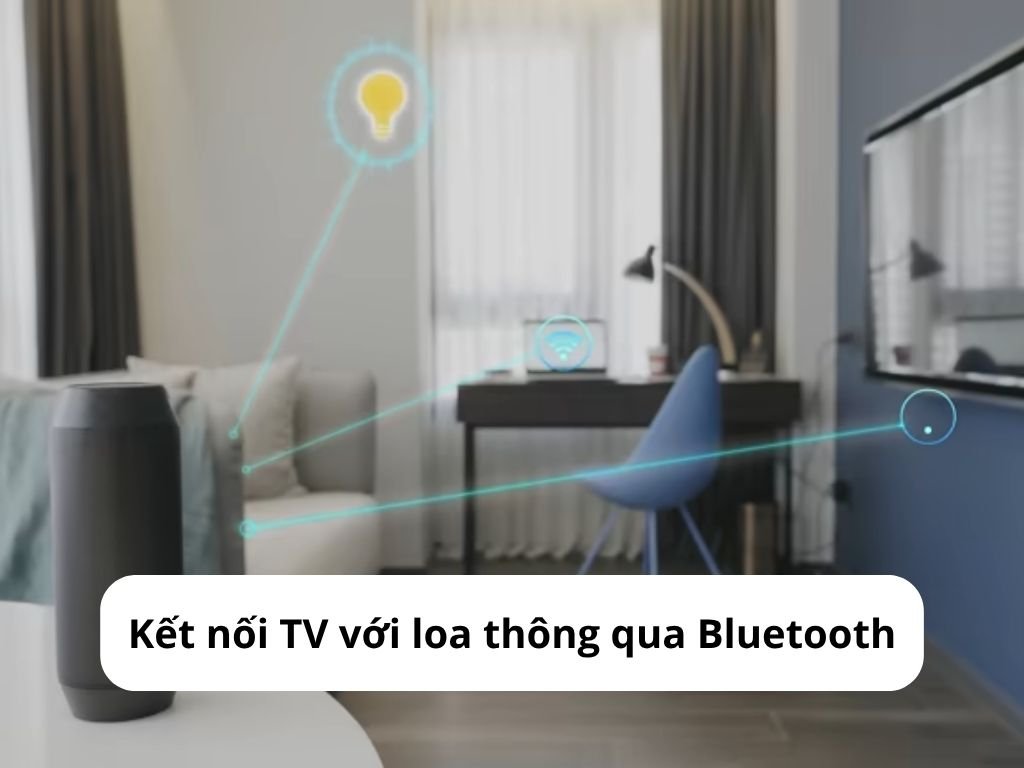 Kết nối TV với loa thông qua Bluetooth