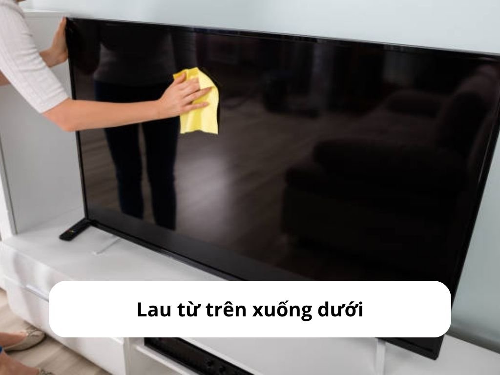 Lau từ trên xuống dưới
