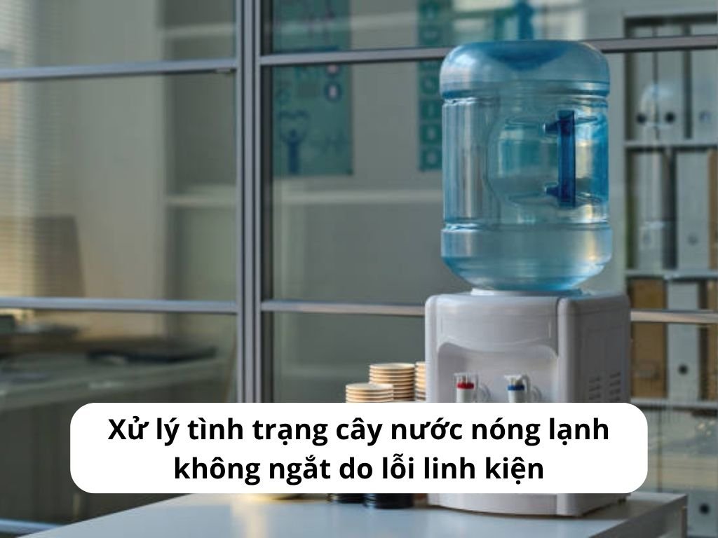 Vệ sinh rồi thay thế linh kiện mới